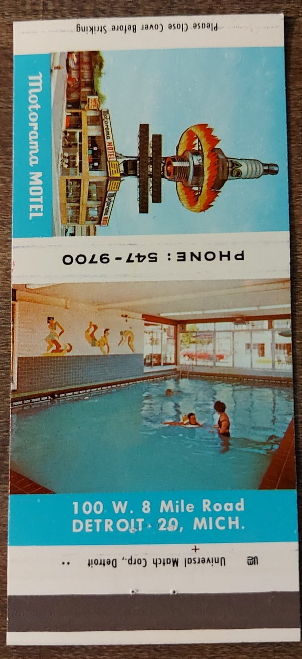 Motorama Motel - Matchbook
